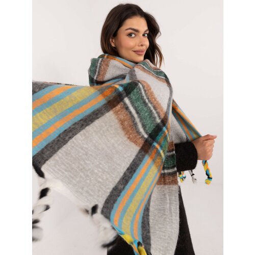 Wool Fashion Italia Scarf-AT-SZ-231501.03X-grey Cene