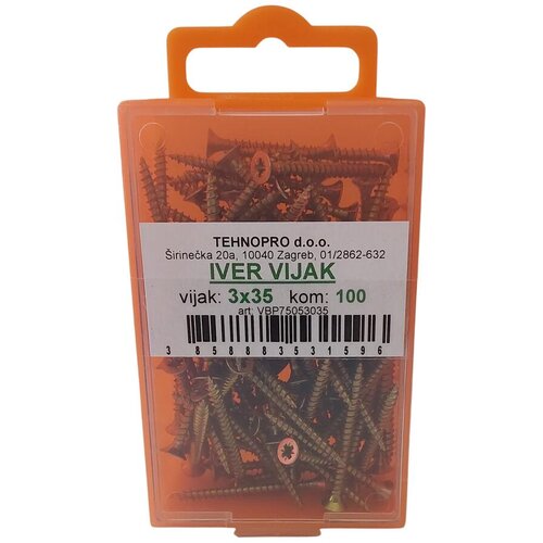  Vijak za drvo 3,0 x 35, 100 kom Cijene