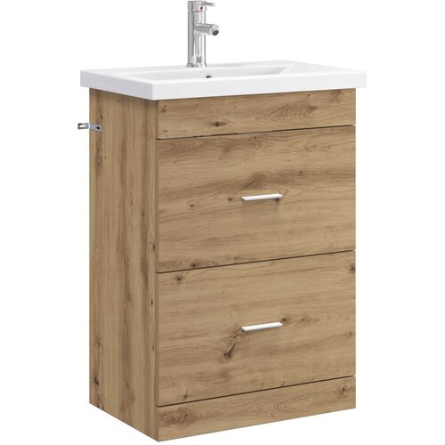 vidaXL Set namje&scaron;taja za kupaonicu Hrast artisan 61 x 40 x 84 5 cm - Hrast artisan 61 x 40 x 84 5 cm Cijene