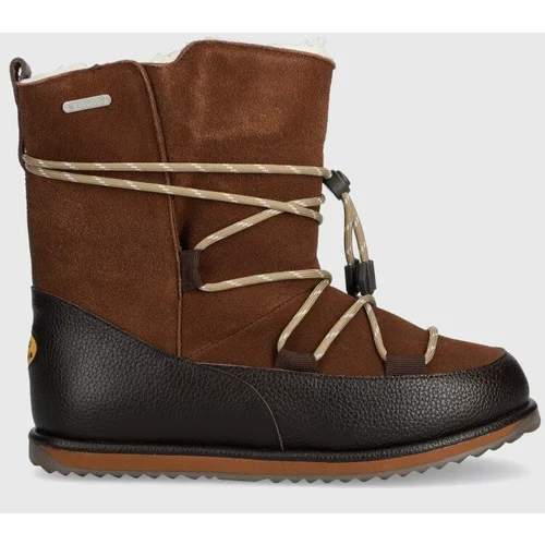 EMU Australia Dječje kožne cipele za snijeg Blackburn Teens boja: smeđa