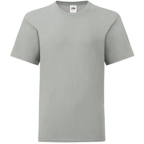 Fruit Of The Loom Grey children&amp;#039;s t-shirt in combed cotton Slike