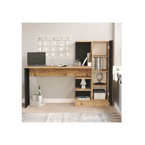 Hanah home CT2 - ab atlantic pineblack study desk Slike