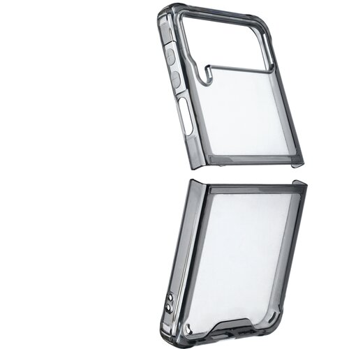  Maska Clear TPU za Samsung F721B Galaxy Z Flip 4 5G crna Slike