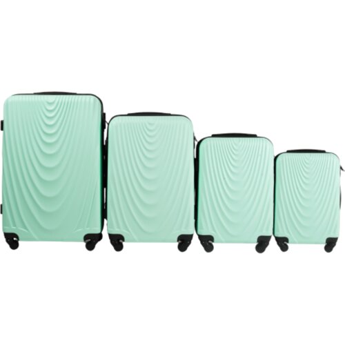  FALCON, Set od 4 ABS+ (L, M, S, XS) Wings, SVIJETLO ZELENA Slike