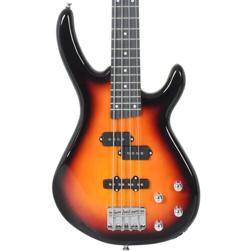  Električna bas gitara za početnike s torbom smeđe-crna 4/4 46 &amp;quot; Slike