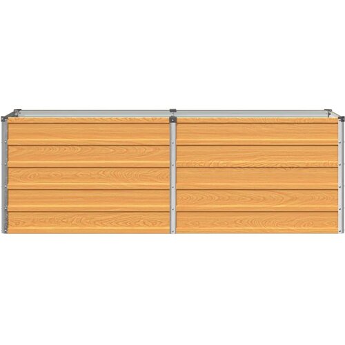  Povi&amp;scaron;eni vrtni krevet Prirodna 160 x 40 x 55 cm - 160 x 40 x 55 cm Prirodna Slike