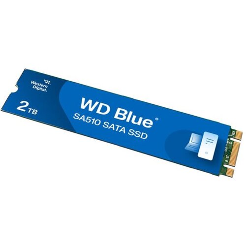 Western Digital SSD WD Blue SA510 2TB SATA, M.2 2280, ReadWrite: 560520 MBps, IOPS 87K83K, TBW: 500 ( WDS200T3B0B-00C7C0 ) Cene