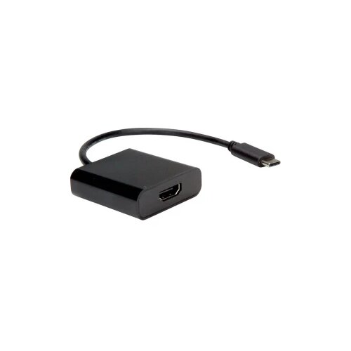 Value USB-C priključni kabel 0.10 m 12.99.3211 crna [1x muški konektor USB-C™ - 1x ženski konektor HDMI] Cijene