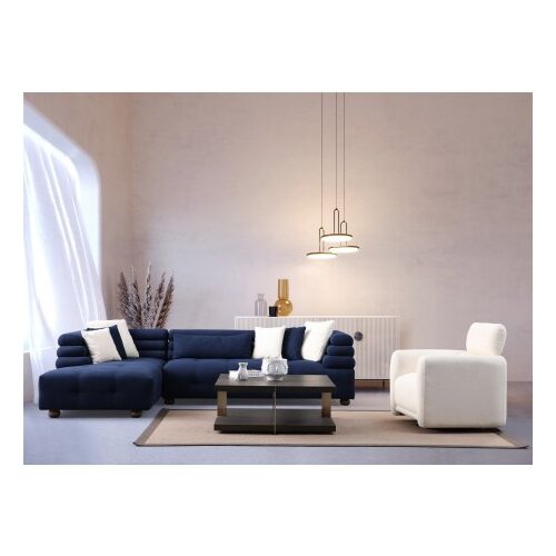 Atelier Del Sofa ugaona garnitura boston left night blue Cene