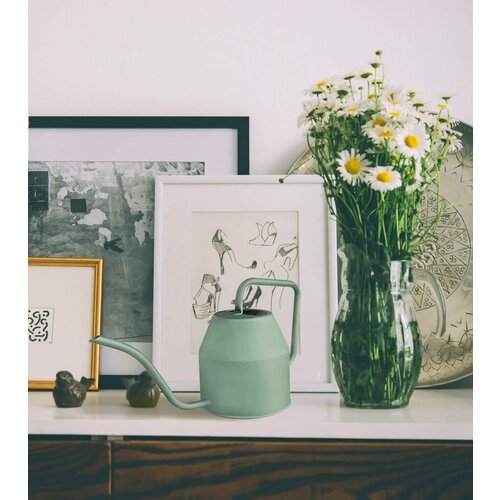 Hanah home Kantica za zalivanje cveca SLK0016, 1.2l, 12x12x13cm, Zelena Cene