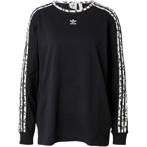 Adidas Majica svetlo bež / antracit / črna / bela