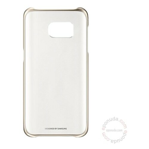 Samsung zaštitna maska Clear Cover za Galaxy S7 (Providno-zlatna) EF-QG930-CFE Slike