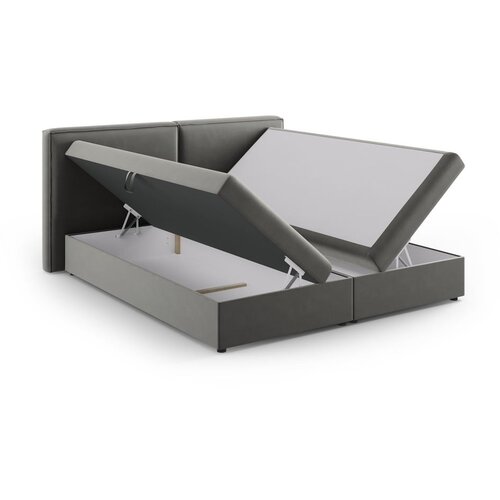 Cosmopolitan Design Siva boxspring postelja s prostorom za shranjevanje 160x200 cm Arendal &amp;ndash; Slike