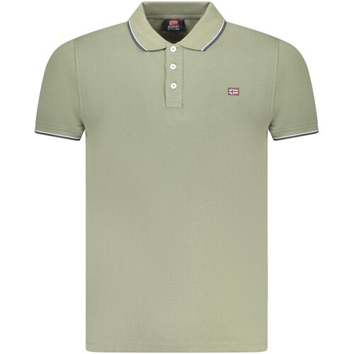 Norway 1963 MEN&amp;amp;#39;S SHORT SLEEVE POLO GREEN Slike