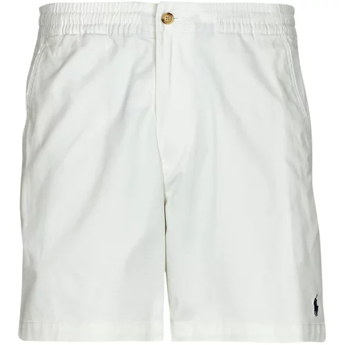 Polo Ralph Lauren Kratke hlače & Bermuda SHORT "PREPSTER" EN CHINO LEGER AVEC CORDON DE SERAGE Bela