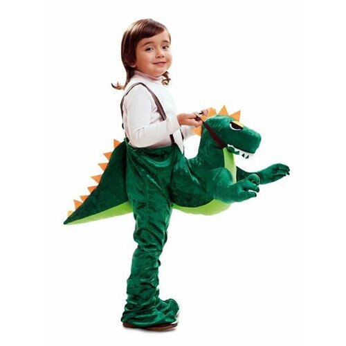  Svečana odjeća za djecu My Other Me Dino Rider Zelena Slike