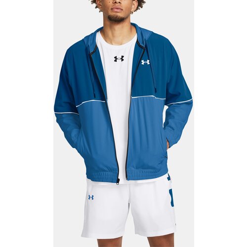 Under Armour Jacket UA Baseline Woven Jacket-BLU - Mens Slike