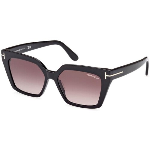 Tom Ford FT1030 01Z ONE SIZE (53) Črna/Rjava Slike