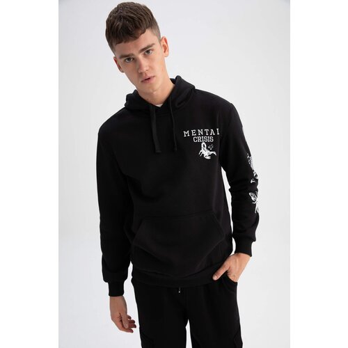 Defacto Regular Fit Hoodie Sweatshirt Slike