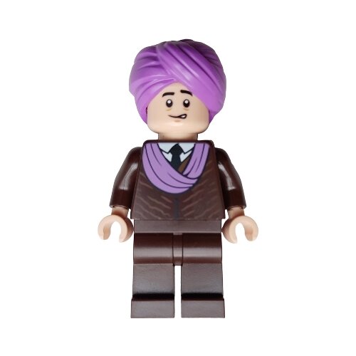 Lego Harry Potter hp480 Professor Quirinus Quirrell - Dark Brown Robe, Medium Lavender Turban Cene