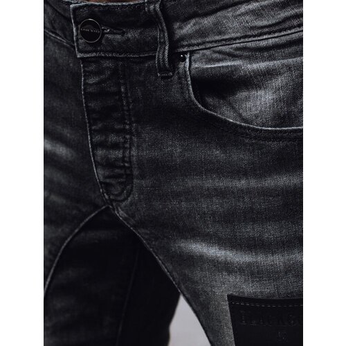 DStreet Men&amp;#039;s Black Denim Pants Slike