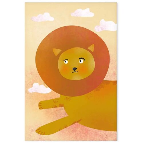 Slika - Lion\&amp;#039;s Fun (1 Part) Vertical 20x30 Premium Print Slike
