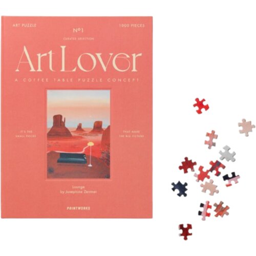 Printworks Art Lover Book Puzzle - Lounge, 1000 delov - 1 kos Cene