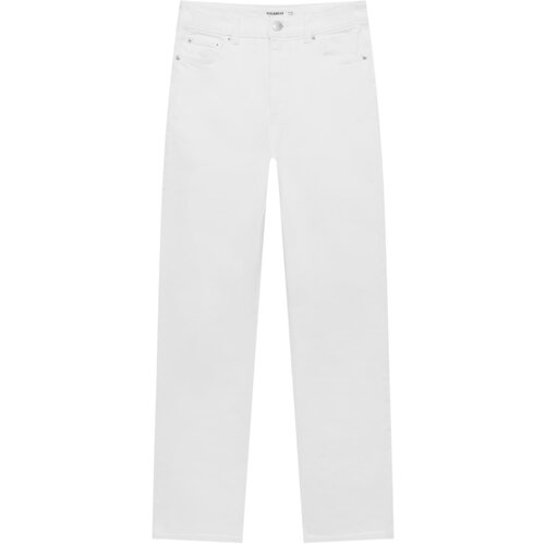 Pull&amp;amp;Bear Kavbojke bel denim Slike