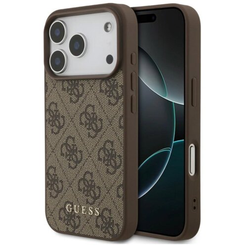 maska guess hardcase 4G big logo za iphone 17 pro/ 18 pro braon Cene