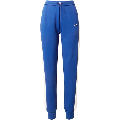 J.Lindeberg Sportske hlače 'Amelia' kraljevsko plava / bijela