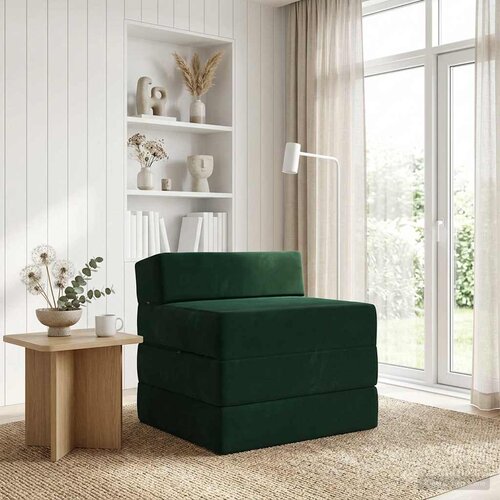 SOFA na razvlačenje Tamnozelena 200 x 70 x 15 cm Bar&scaron;un Cijene
