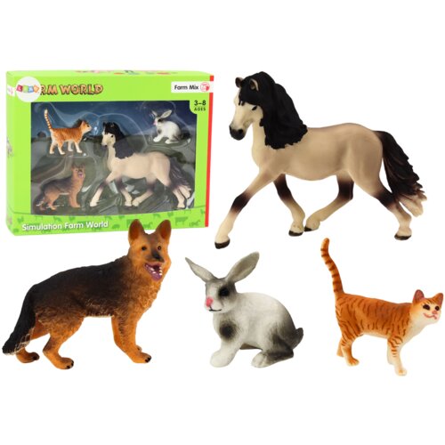  Set figurica 4u1 - konj, pas, zec, mačka Cijene