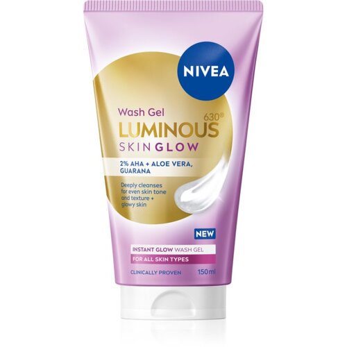 Nivea Luminous Skin Glow čistilni gel za obraz za osvetlitev kože 150 ml Cene