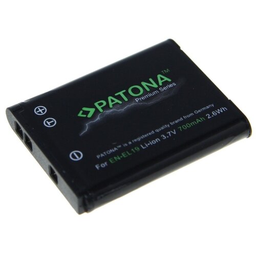Digibuddy PATONA - Baterija za Nikon EN-EL19 700mAh Li-Ion Premium Slike