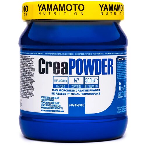 Yamamoto nutrition creapowder 500g – kreatin monohidrat za bolje performanse Slike