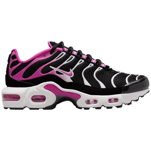 Nike Nizke superge Air Max Plus Black White Laser Fuchsia (GS) Črna Cene