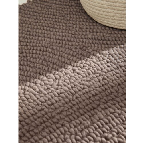Hanse Home Sivorjav ročno tkan volnen tekač 80x300 cm Eleni Taupe &amp;ndash; Slike