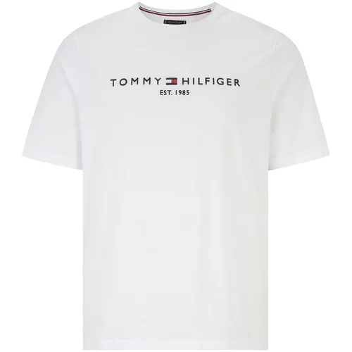 Tommy Hilfiger Big & Tall Majica mornarsko plava / crvena / bijela