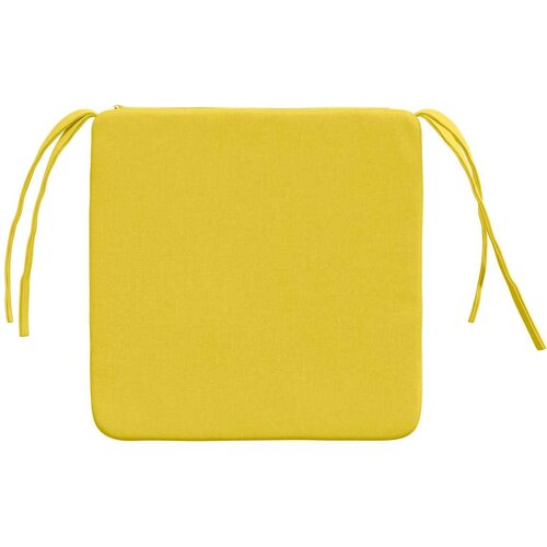  Jastučići za sjedenje 4 pcs Svijetlo žuta 40 x 40 x 3 cm Slike