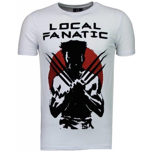 Local Fanatic Majice s kratkimi rokavi 27347140 Bela Slike