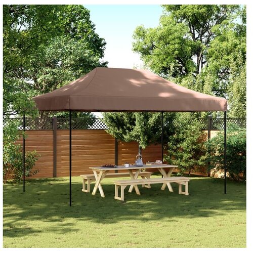 vidaXL prigodni &scaron;ator za zabave smeđi 440x292x315 cm Cijene
