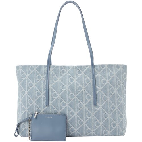 Calvin Klein Nakupovalna torba moder denim / svetlo modra Slike