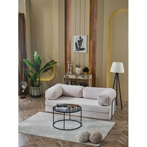 Atelier Del Sofa Kanepe 200 trosed na razvlačenje 200 cm, krem Slike