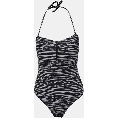 Dorothy Perkins Cream-blue patterned swimsuit