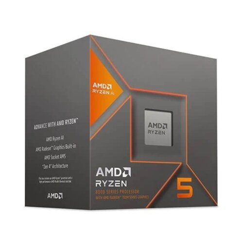 AMD RYZEN 5 8600G AM5 BOX6 cores,12 threads,4.3GHz,16MB L3,65W Slike