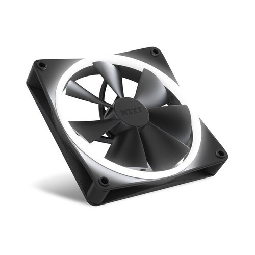 NZXT F140 RGB 140mm ventilator crni (RF-R14SF-B1) Slike
