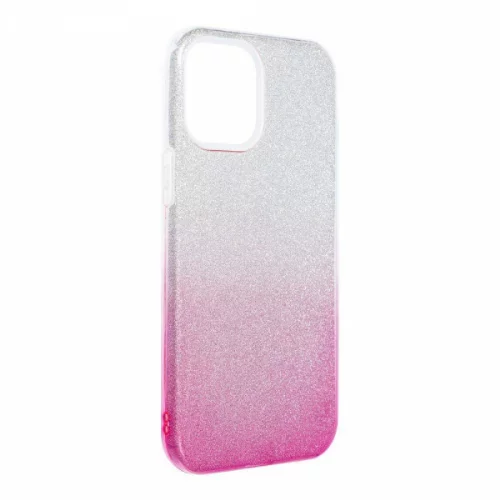 Onasi silikonski ovitek z bleščicami Bling 2v1 za Samsung Galaxy A33 5G A336 - srebrno roza
