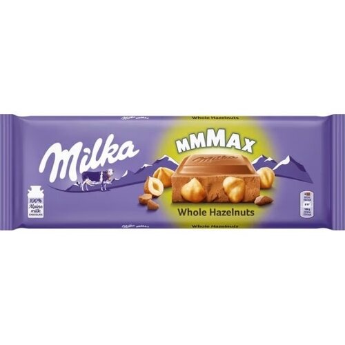 Milka Čokolada celi lešnici 270g Cene