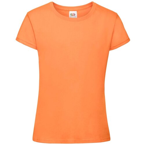 Fruit Of The Loom Girls&amp;#039; T-shirt Sofspun 610150 100% cotton 160g/165g Slike