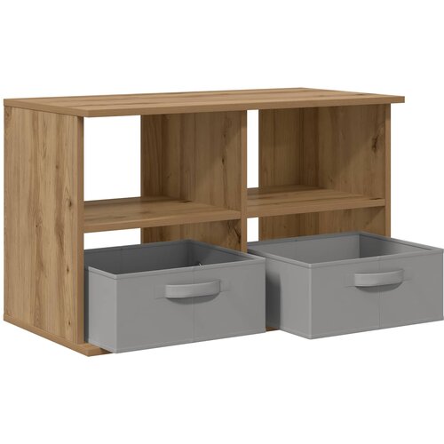  Stalak za TV s ladicama Umjetnički hrast 79 x 40 x 48 cm Slike